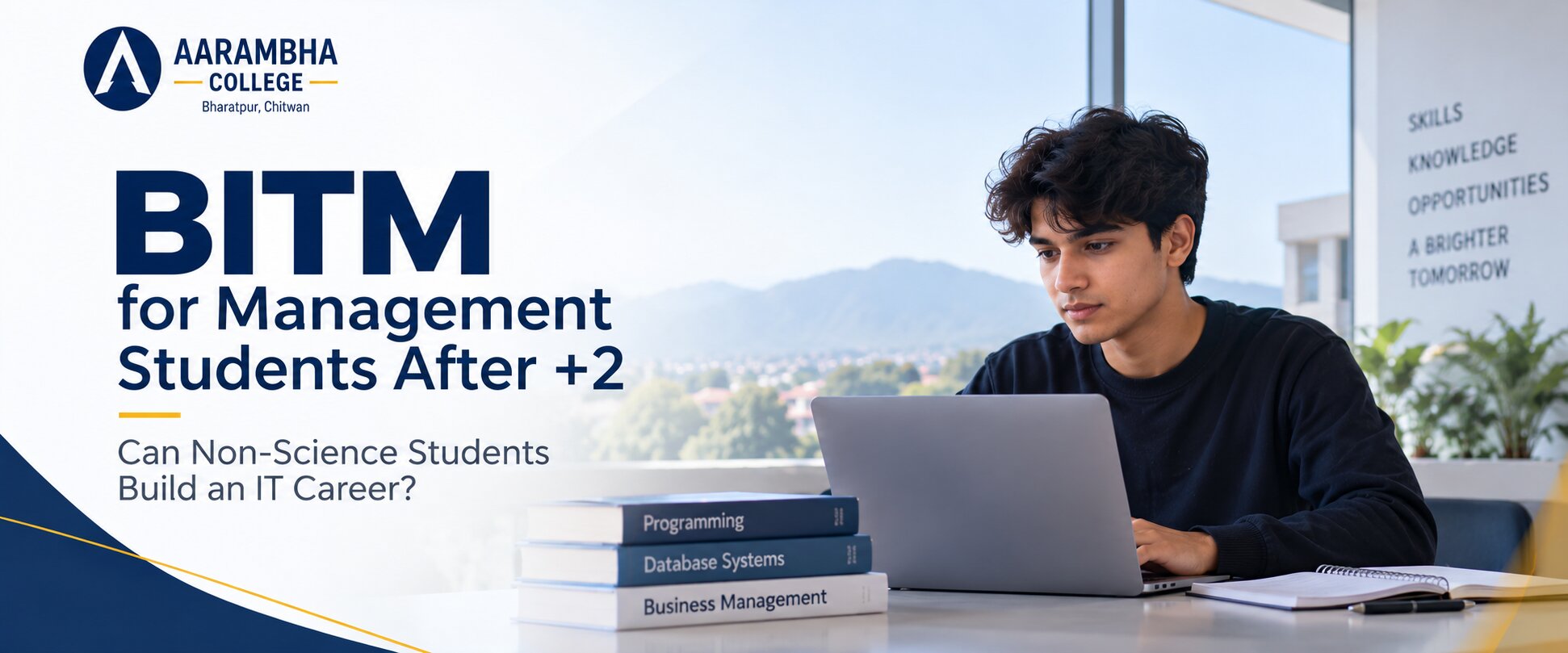 BITM for Management Students After +2: Can Non-Science Students Build an IT Career?