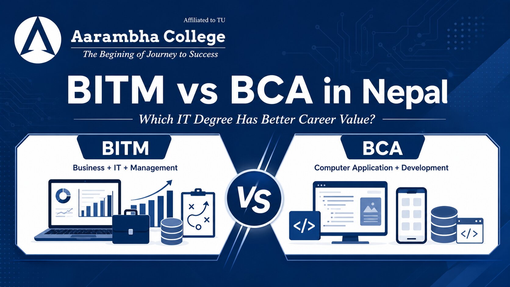 BITM vs BCA in Nepal: Which IT Degree Has Better Career Value?