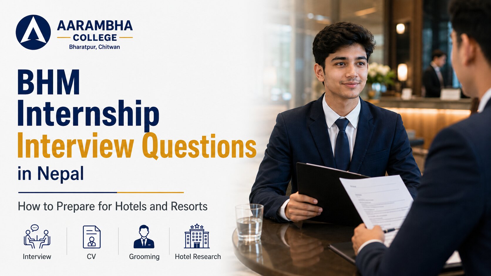 BHM Internship Interview Questions in Nepal: How to Prepare for Hotels and Resorts