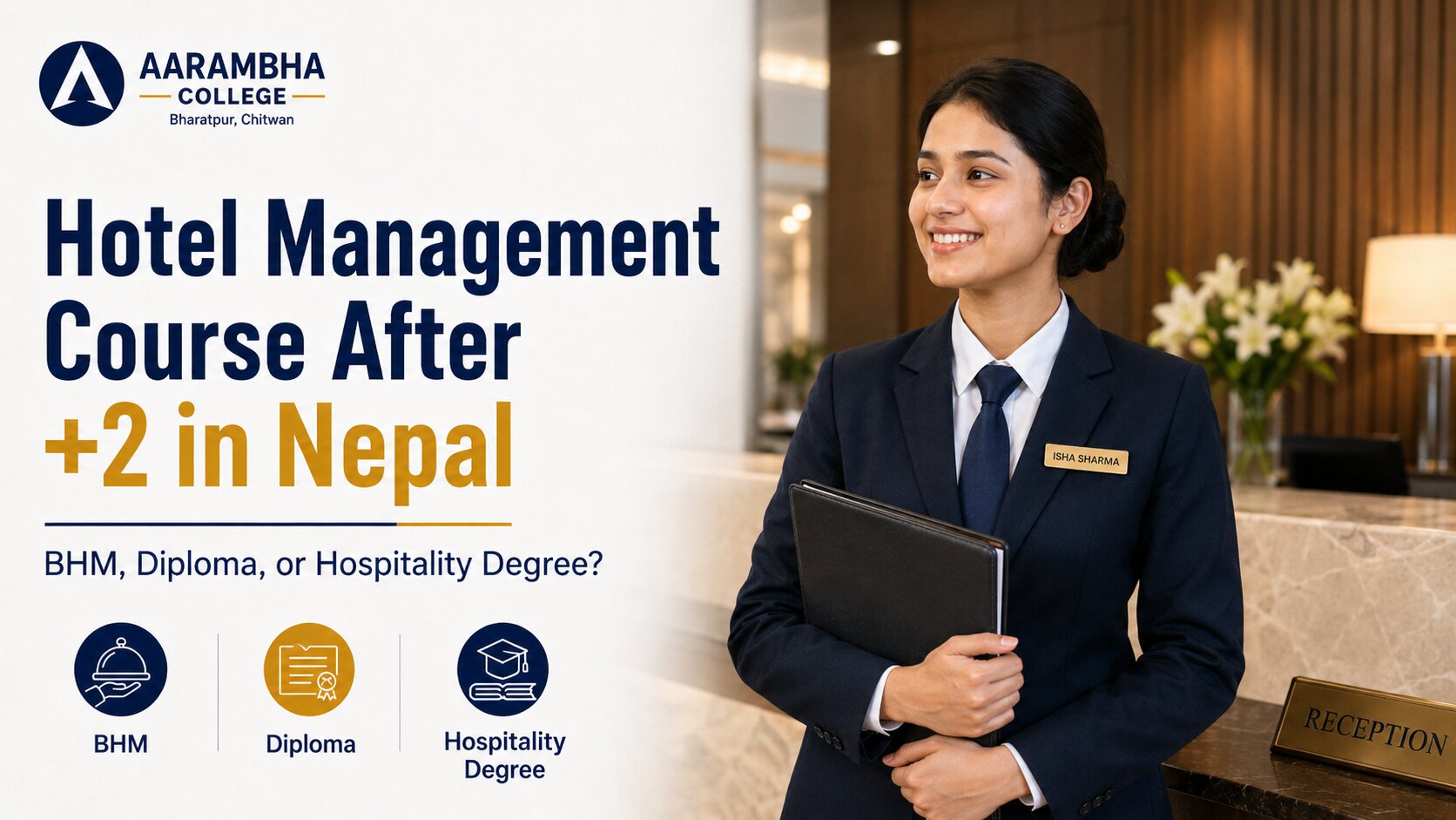 Hotel Management Course After +2 in Nepal: BHM, Diploma, or Hospitality Degree?