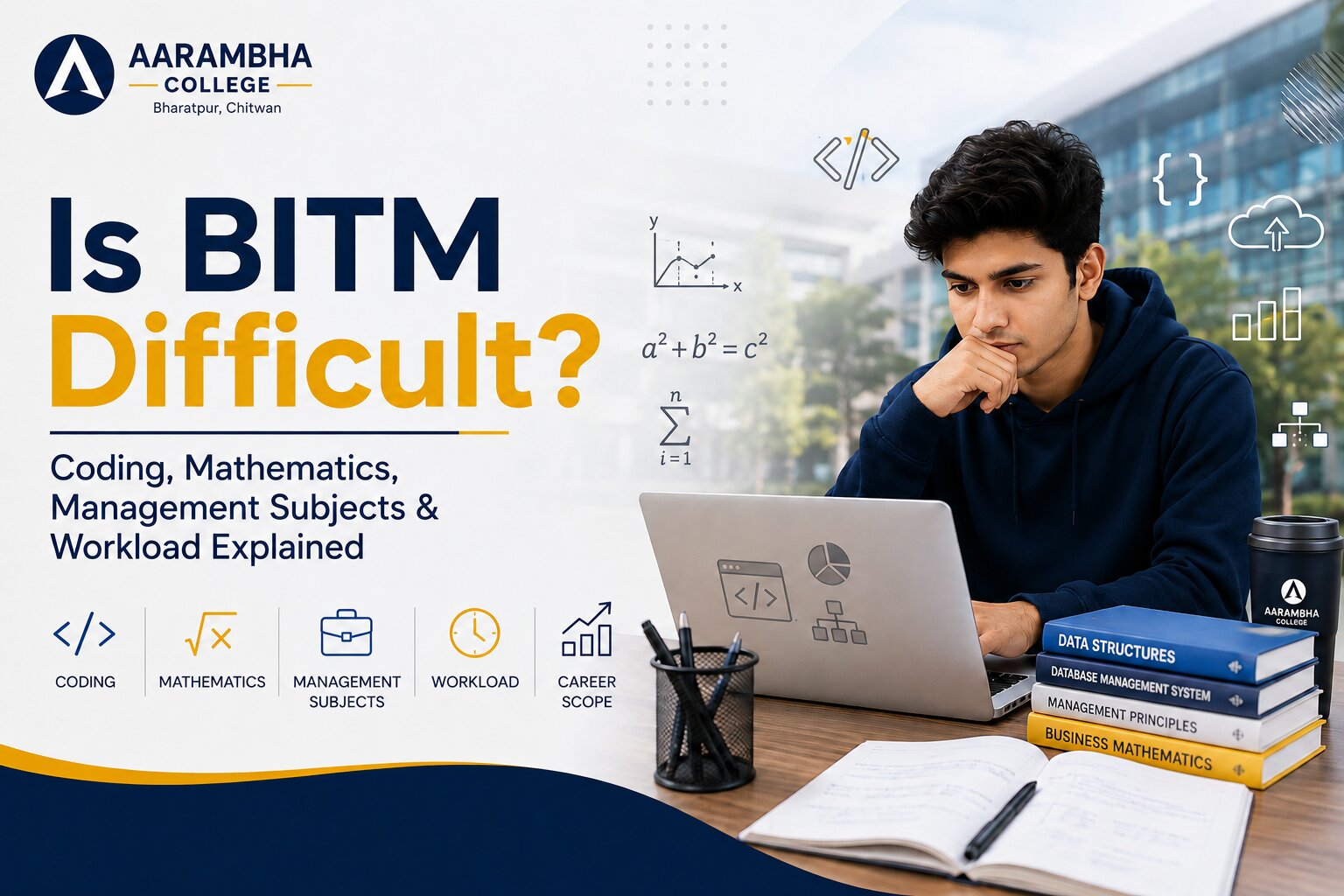 Is BITM Difficult? Coding, Mathematics, Management Subjects & Workload Explained